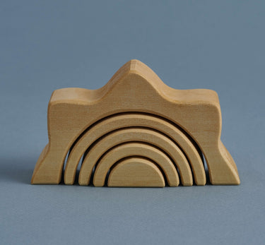Raduga Grez Wooden Arch Sun Stacker, Natural